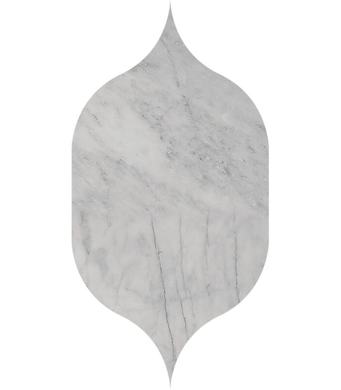 (NW90340)-Avenza Honed Gothic Arabesque Waterjet Marble Tile Avenza Honlanmış Gotik Arabesk Su Jeti Mermer Karosu - Görsel 1