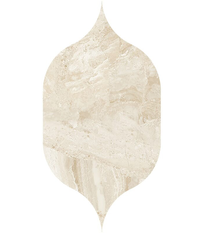 (NW90362)-Diana Royal Polished Gothic Arabesque Waterjet Marble Tile Diana Royal Cilalı Gotik Arabesk Su Jeti Mermer Karosu - Görsel 1