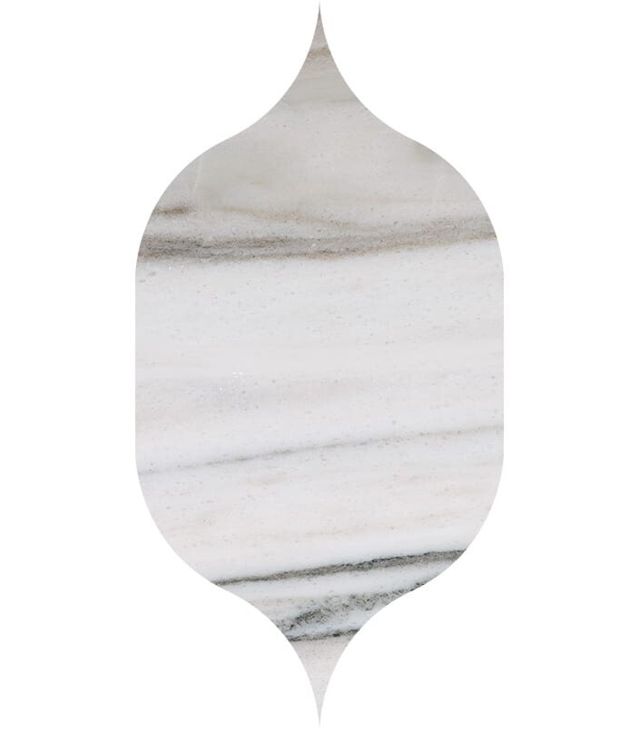 (NW90392)-Skyline Polished Gothic Arabesque Waterjet Marble Tile Skyline Cilalı Gotik Arabesk Su Jeti Mermer Karosu - Görsel 1