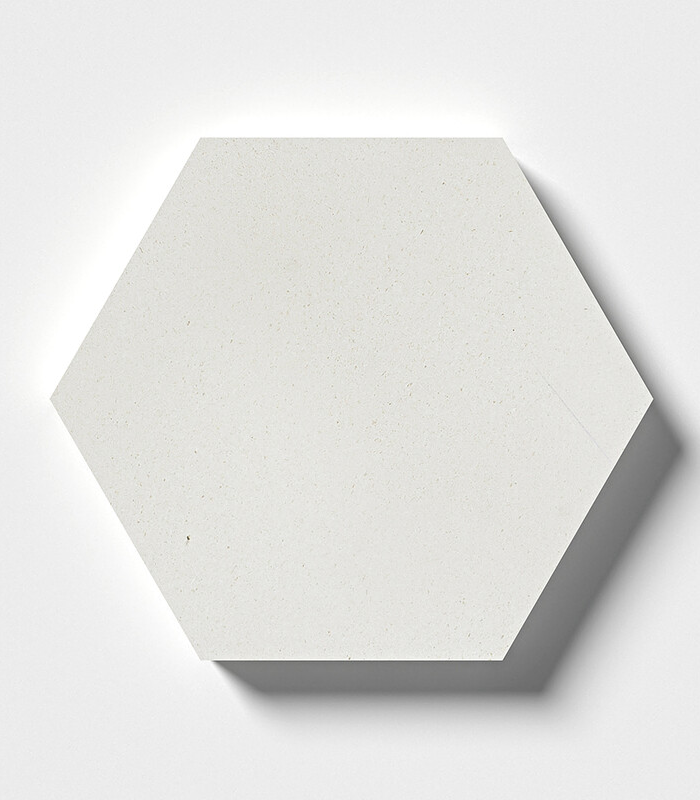 (NW90505)-Champagne Honed Hexagon Waterjet Limestone Tile Şampanya Honlanmış Altıgen Su Jeti Kireçtaşı Karosu - Görsel 1