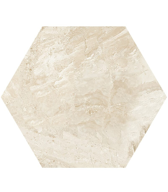 (NW90514)-Diana Royal Polished Hexagon Waterjet Marble Tilee Diana Royal Cilalı Altıgen Su Jeti Mermer Karosu - Görsel 1