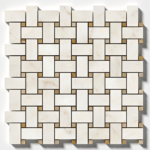 Afyon Şeker&Bal Oniks Cilalı Sepet Örgü Mermer Mozaik