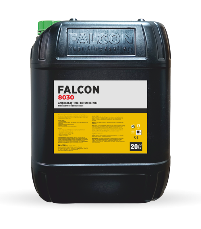 Falcon-Ürün-Harç Ve Beton Katkıları-8030 📦 Akışkanlaştırıcı Beton Katkısı - Görsel 1