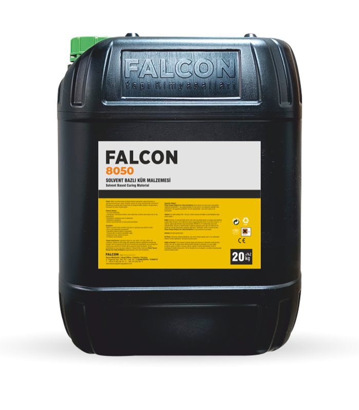 Falcon-Ürün-Harç Ve Beton Katkıları-8050 📦 Su Bazlı Kür Malzemesi - Görsel 1