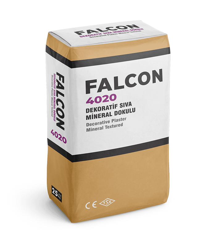 Falcon-Ürün-Isı Yalıtım Sistemleri-4020 📦 Dekoratif Sıva - Mineral Dokulu - Görsel 1