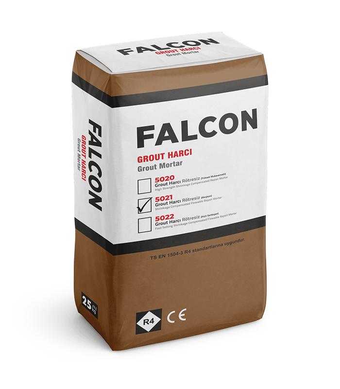 Falcon-Ürün-Onarım Ve Güçlendirme-5021 📦 Grout Harcı (Akışkan) - Görsel 1