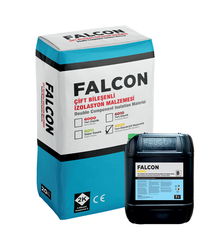 Falcon-Ürün-Su Yalıtım Sistemleri-6020 📦 Çift Bileşenli İzolasyon Malzemesi (Tam Elastik UV Dayanımlı) - Görsel 1