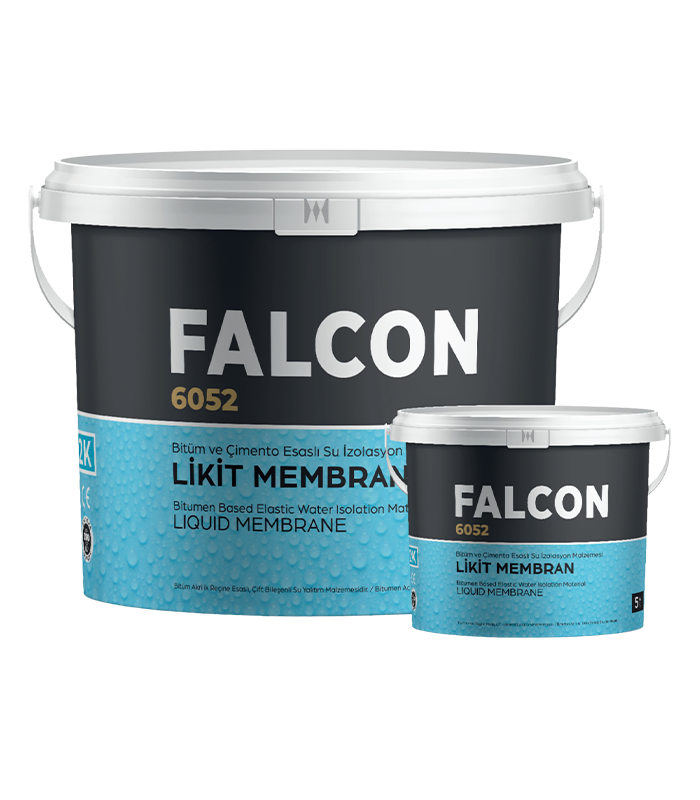 Falcon-Ürün-Su Yalıtım Sistemleri-6052 📦 Bitüm ve Çimento Esaslı Su Çift Bileşenli Su İzolasyon Malzemesi - Görsel 1